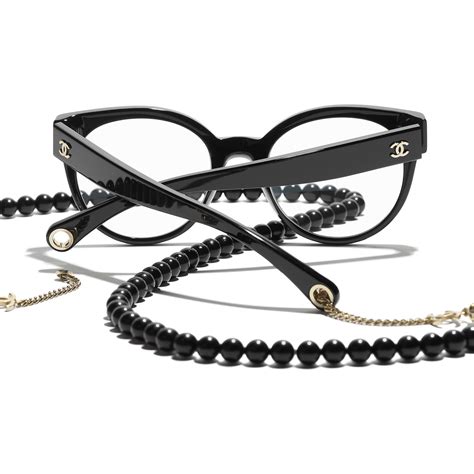 Chanel eyeglasses with pearls